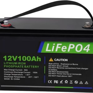 12V 100Ah LiFePO₄ Battery