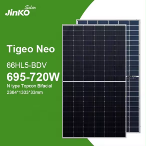 Jinko Solar JKM720N-66HL5-BDV 720W Bifacial Solar Panel