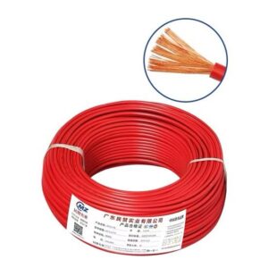 Red PVC Stranded Electrical Cable (Coil)