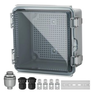 Wall-Mount Outdoor Enclosure with Mounting Kit