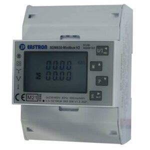 Three-Phase DIN-Rail Smart Energy Meter with Modbus